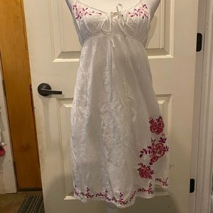 Aeropostale Embroidered Flowered Dress- NWT- medium